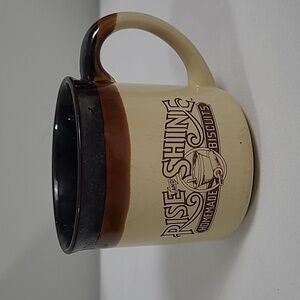 Vintage 80's Hardee's Rise and Shine Homemade biscuits coffee mug